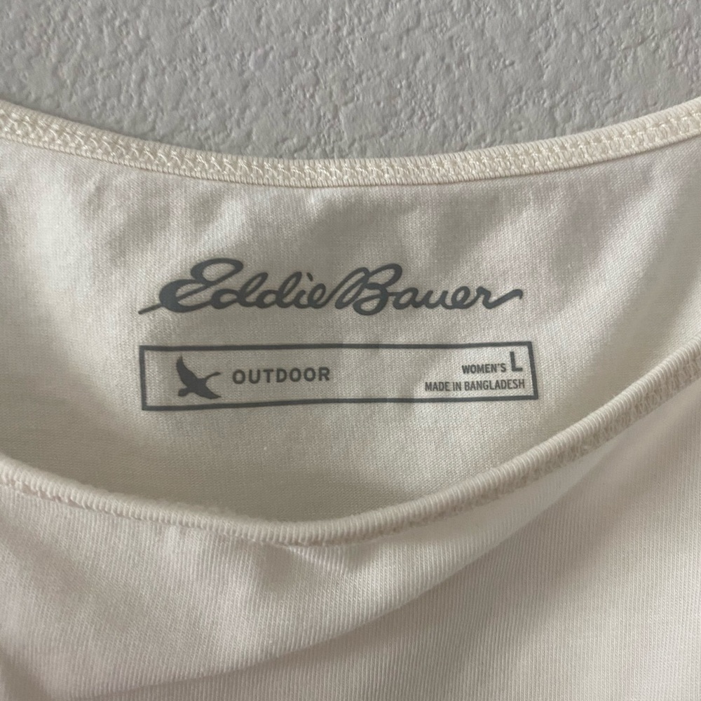 Eddie Bauer Cream-Colored Cami Size Large - Picture 2 of 4